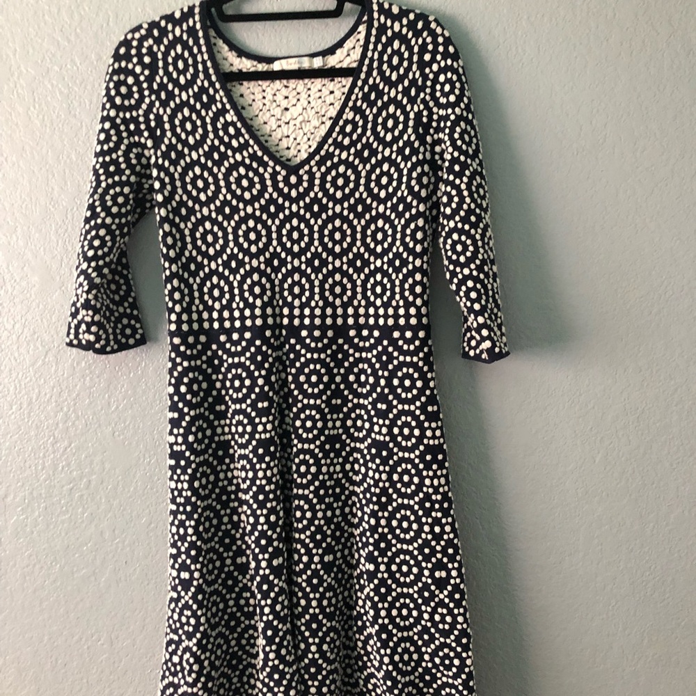 Boden Knit Print Dress